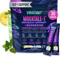 MOCKTALE-1 GLP-1 Supplement, Support Natural GLP 1 Production Drink for Weight Loss, Appetite Control & Metabolic, with Berberine, Akkermansia, Ceylon Cinnamon, Lemon Mint Flavor, 30 Packets
